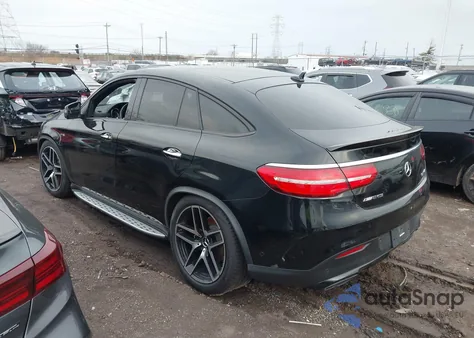 2019 Mercedes-Benz Amg Gle 43 Coupe 4Matic из США, поврежденный, VIN 4JGED6EB1KA154121